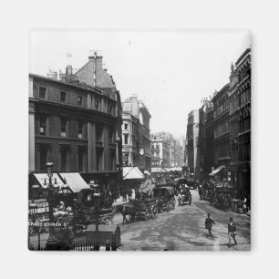Imán Calle de Gracechurch, Londres, c.1890