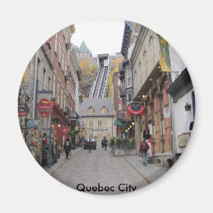 Imán Calle de la ciudad de Quebec