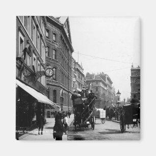 Imán Calle de la reina Victoria, Londres, c.1891
