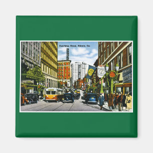 Imán Calle de Peachtree, Atlanta, GA