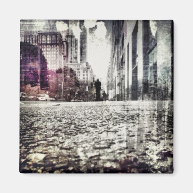 Imán calle de piedra adoquinada (Frente)