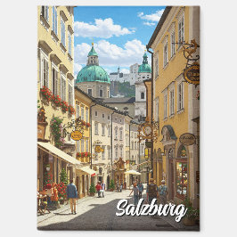 Imán Calle de Salzburgo Austria Travel