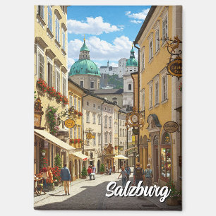 Imán Calle de Salzburgo Austria Travel