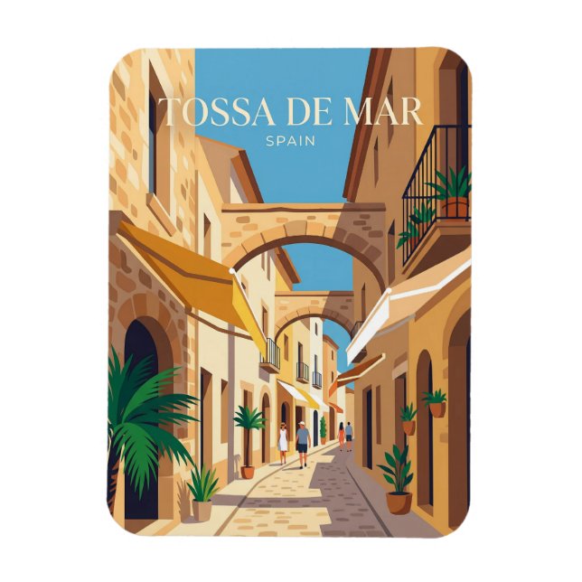 Imán Calle del Socorro España (Vertical)