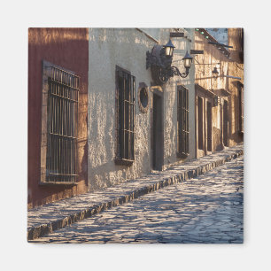 Imán Calle empedrada de México