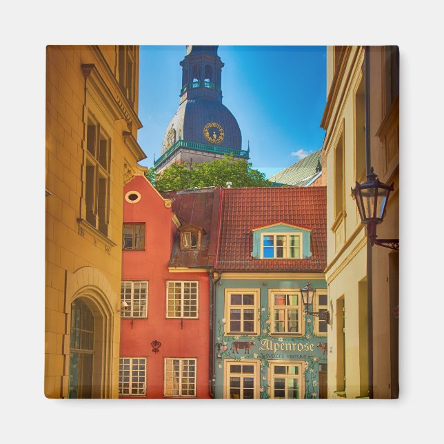 Imán Calle en el casco antiguo | Estonia (Frente)