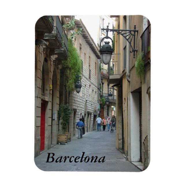 Imán Calle Medieval (Vertical)