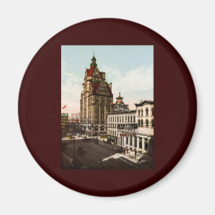 Imán Calle Milwaukee de Wisconsin