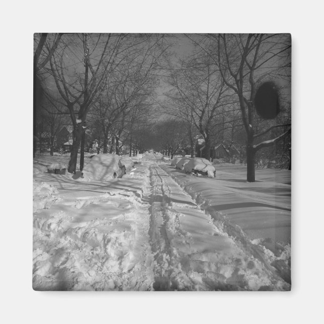 Imán Calle residencial Snowley (Frente)