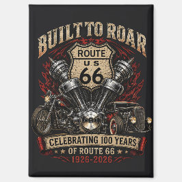 Imán Calle Vintage Highway Garage Coleccionable Ruta 66