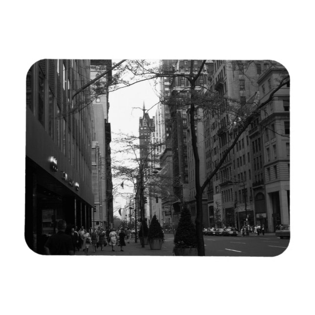 Imán Calle Vintage USA Washington (Horizontal)