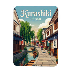 Imán Callejón del Barrio Histórico de Kurashiki Bikan J