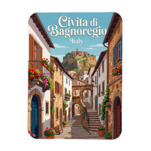 Imán Callejón en Civita di Bagnoregio Italia