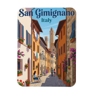 Imán Callejón en San Gimignano Italia