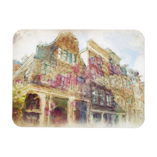 Imán Calles de Amsterdam vieja