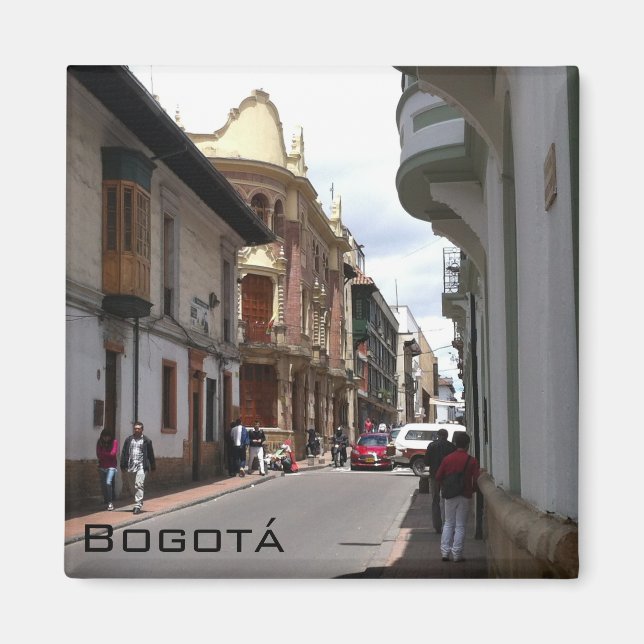 Imán Calles de Bogotá (Frente)