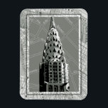 Imán Calles de Nueva York con edificio Empire State<br><div class="desc">¿Has estado en Nueva York? Entonces te encantará esta huella de las calles de la ciudad con un efecto del Empire State Building. Compra este artículo y te acercas un poco más a la Gran Manzana!</div>