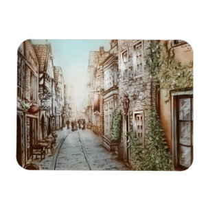 Imán Calles de París, Francia - Arte de cosecha pastora