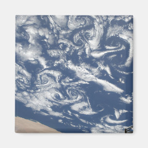 Imán Calles de vórtice de la nube de la costa