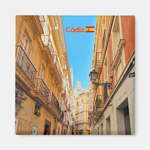 Imán Calles estrechas del Cádiz histórico en España via