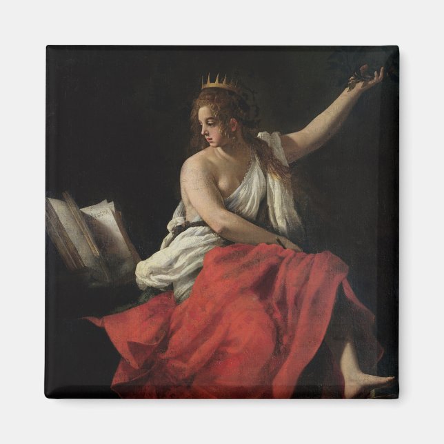 Imán Calliope, musa de poesía épica (Frente)