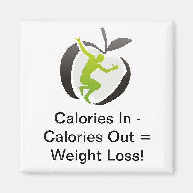 Imán Calorie Reminder Magnet (Frente)