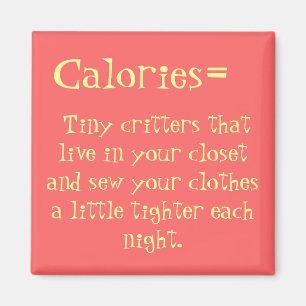 Imán Calories Fridge Magnet
