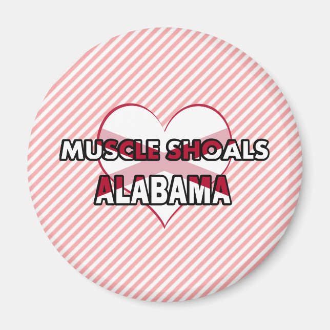 Imán Calzado muscular, Alabama (Frente)