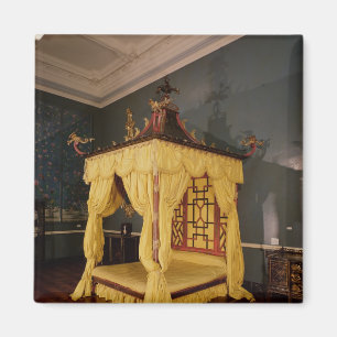 Imán Cama de la cama imperial, en el estilo chino,