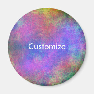 Imán Cama de mar colorida IV - Plantilla