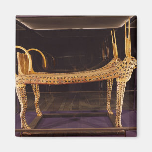 Imán Cama funeraria bajo la forma de vaca sagrada