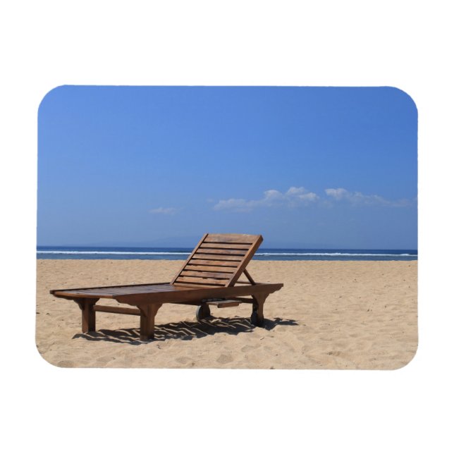 Imán Cama soleada de madera (Horizontal)