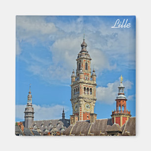 Imán Cámara de Comercio de la ciudad de Lille, Francia