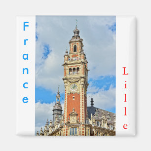 Imán Cámara de Comercio de la ciudad de Lille, Francia