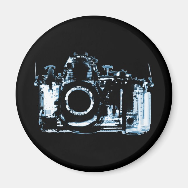 IMÁN CÁMARA DE VISIÓN DE RAYOS X - AZUL (Frente)