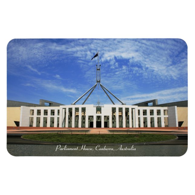 Imán Cámara del Parlamento Australiano, Canberra - Magn (Horizontal)