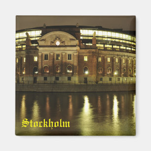 Imán Cámara del Parlamento (Riksdagshuset) en Estocolmo