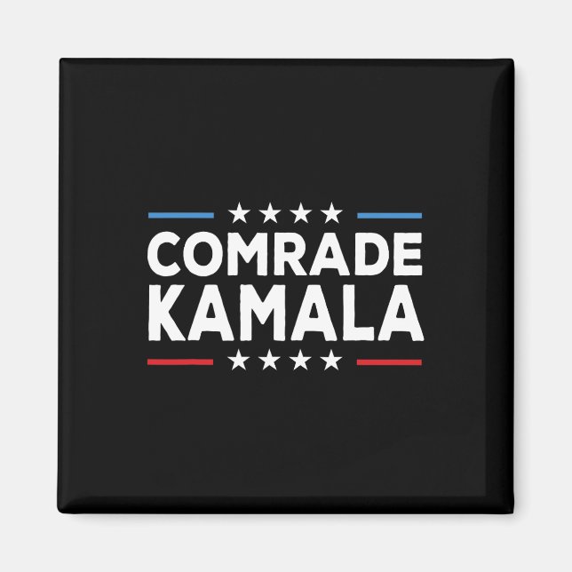 Imán Camarada Kamala Anti Kamala Harris (Frente)