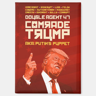 Imán Camarada Trump: El doble agente (marioneta de Puti
