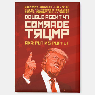 Imán Camarada Trump: El doble agente (marioneta de Puti