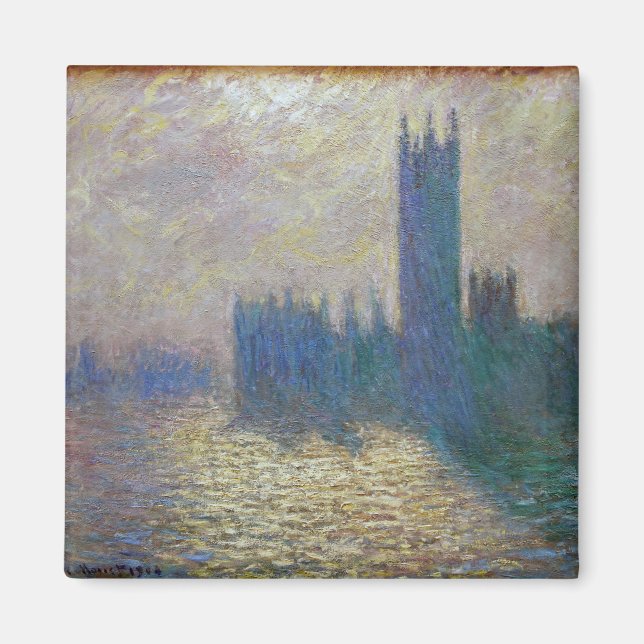 Imán Cámaras del Parlamento (Londres), Monet (Frente)