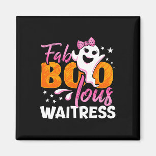 Imán Camarera Halloween Mujeres Fab Boo Lous