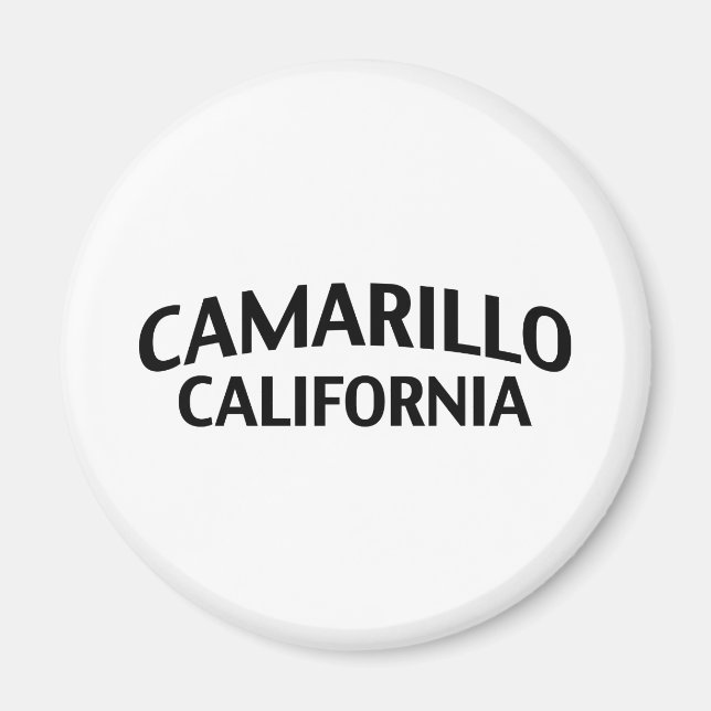 Imán Camarillo California (Frente)