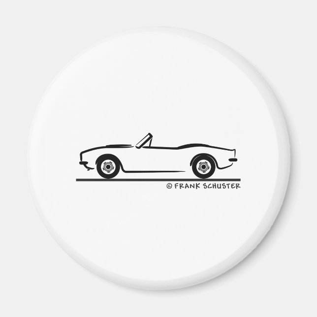 Imán Cámaro Convertible 1969 (Frente)