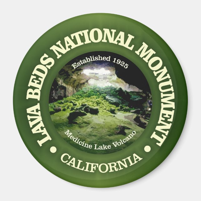 Imán Camas de lava (NM) (Frente)