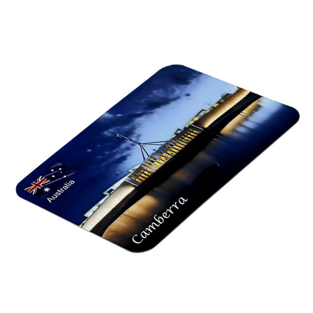 Imán Camberra - Australia - (Lado Izquierdo)