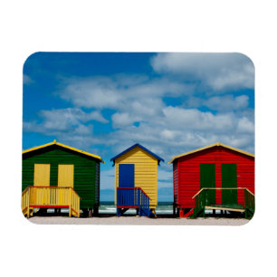 Imán Cambie de habitación. Playa de Muizenberg, Ciudad