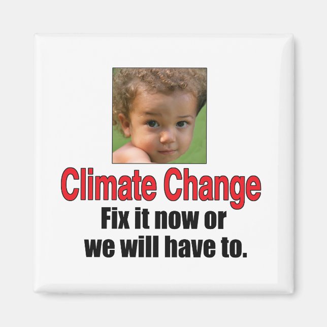Imán Cambio Climático (Frente)