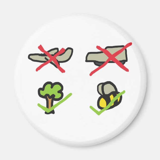 Imán Cambio climático (Frente)