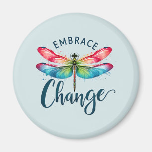 Imán Cambio de embrión - Dragonfly artístico
